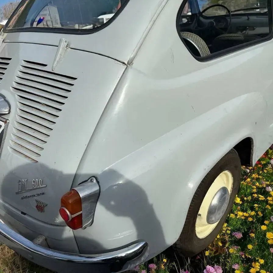 Usata Fiat 600 22 CV (16 kW) 1957 Grigio Berlina