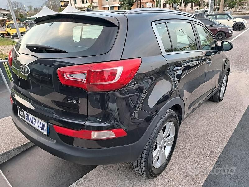 Usata Kia Sportage Active 115 CV (84 kW) 2012 Nero SUV