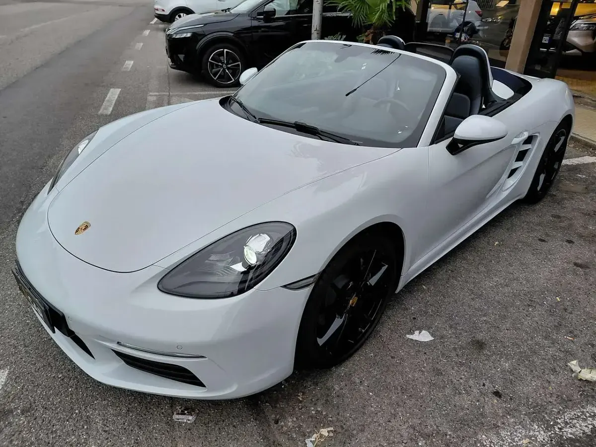 Usata Porsche 718 299 CV (219 kW) 2018 Bianco Cabrio