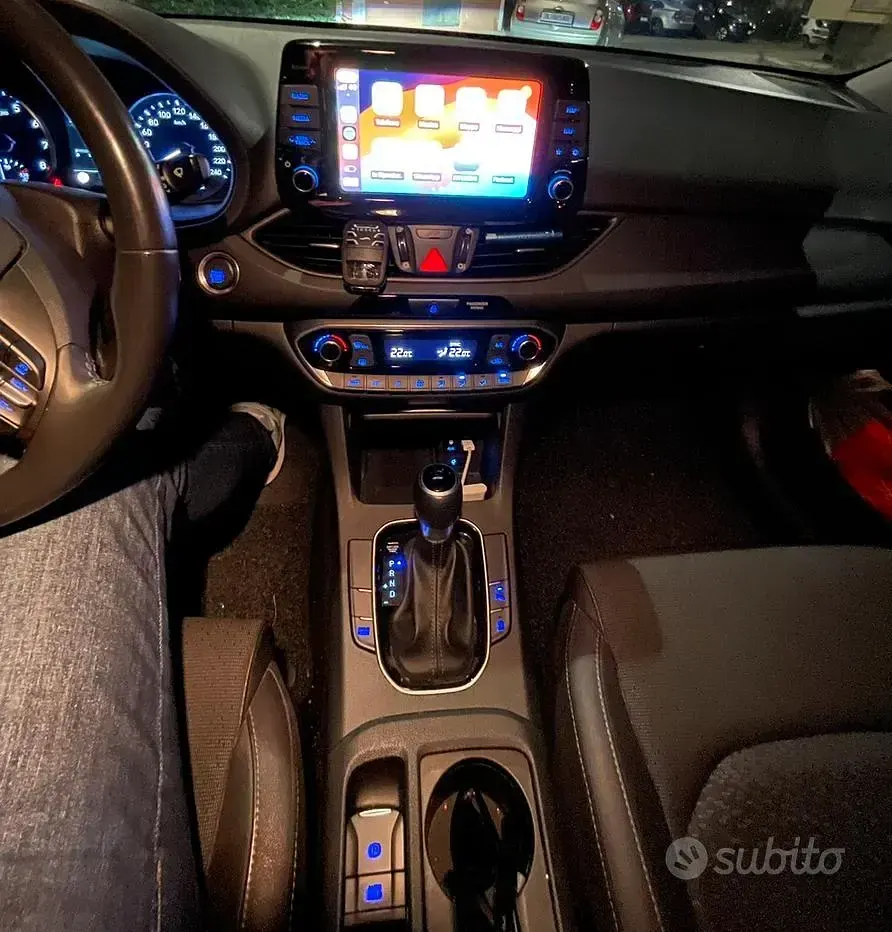 Usata Hyundai i30 140 CV (102 kW) 2018 Blu Berlina