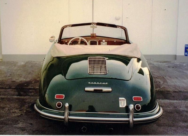 Usata Porsche 356 60 CV (44 kW) 1952 Verde Cabrio