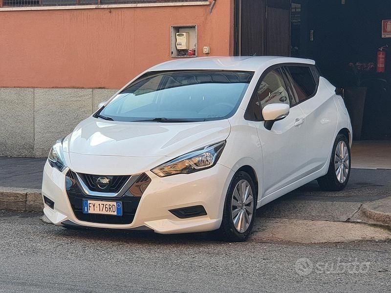 Usata Nissan Micra 2019 Bianco Utilitaria