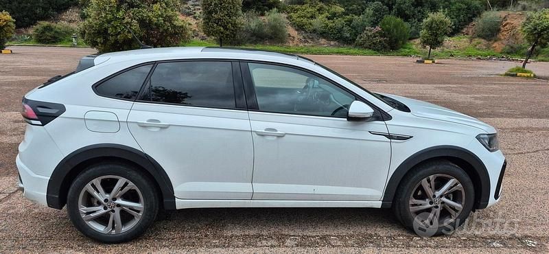 Usata VW Taigo R-line 110 CV (80 kW) 2022 Bianco SUV