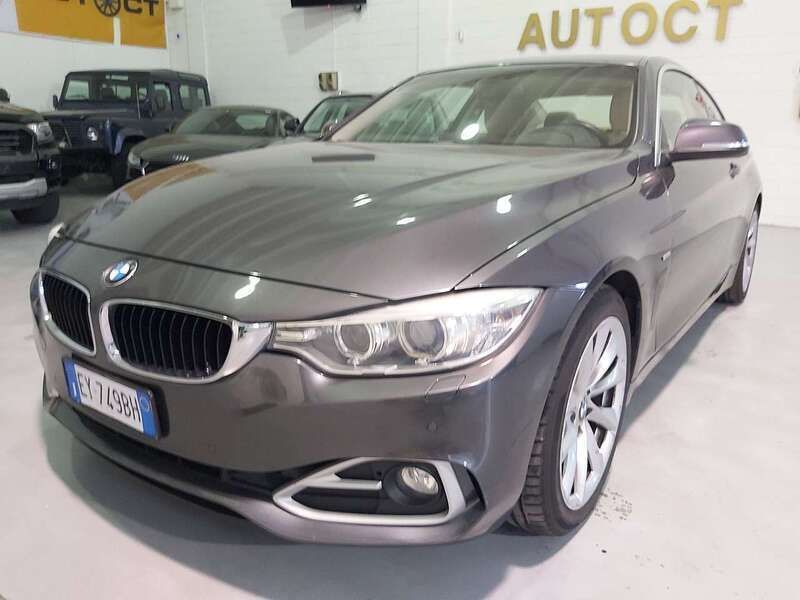 Usata BMW 420 Sport Line 184 CV (135 kW) 2014 Grigio Coupé