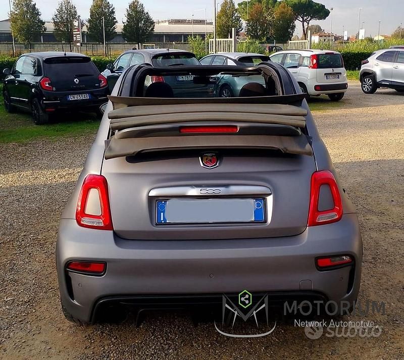 Usata Abarth 595C 145 CV (106 kW) 2018 Grigio Cabrio