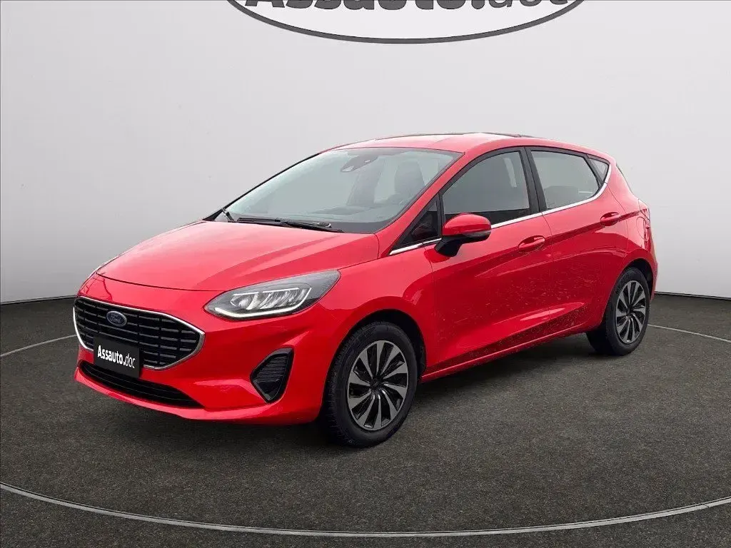Usata Ford Fiesta Titanium 75 CV (55 kW) 2023 Rosso Utilitaria