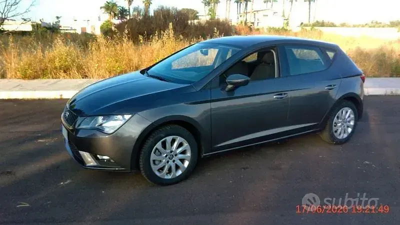 Usata Seat Leon Style 116 CV (85 kW) 2016 Grigio Berlina