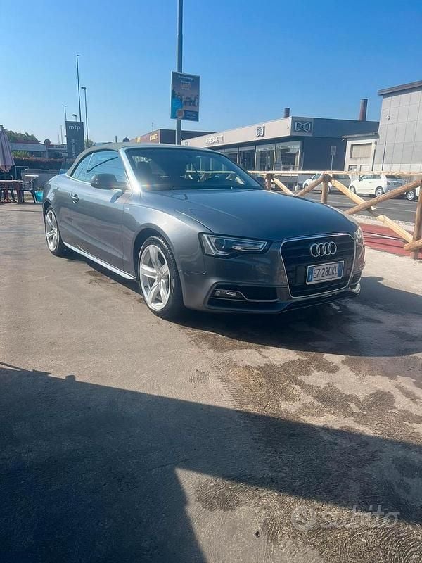 Usata Audi A5 Cabriolet 2014 Grigio Cabrio