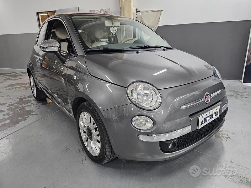 Usata Fiat 500C Lounge 95 CV (69 kW) 2015 Grigio Cabrio
