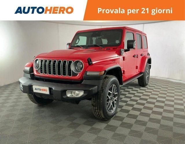 Rosso Nuova 2025 Jeep Wrangler Unlimited Sahara SUV | 57.499 € (Super prezzo) - Immagine 1/2