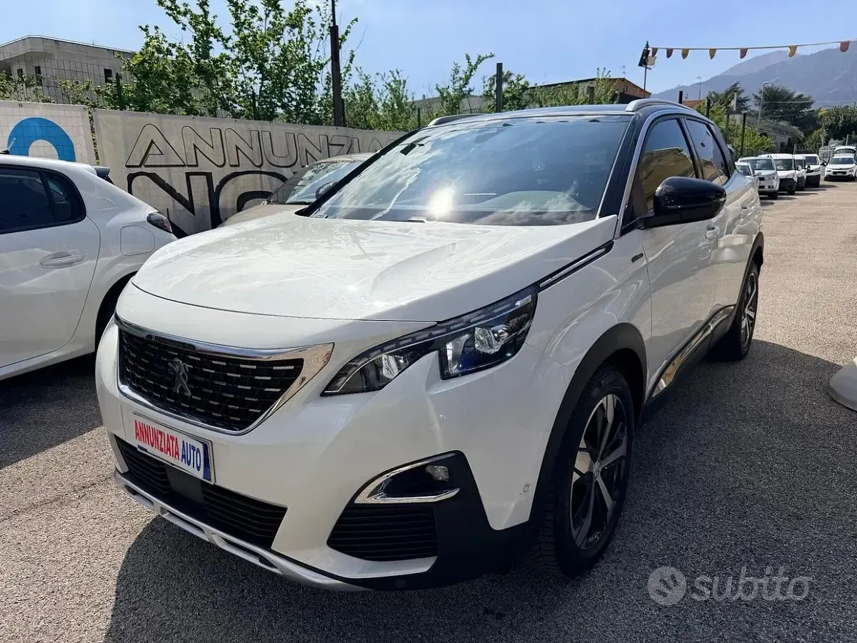 Usata Peugeot 3008 GT-line 131 CV (96 kW) 2020 Bianco SUV