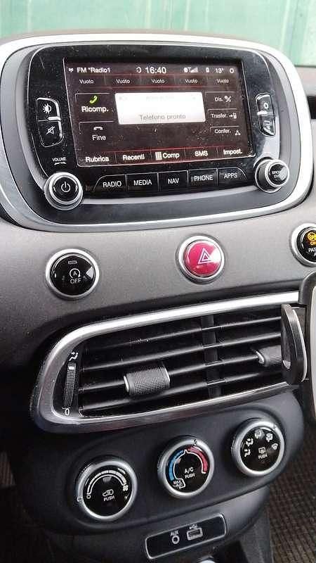 Usata Fiat 500 Cross 140 CV (102 kW) 2017 Rosso Station wagon