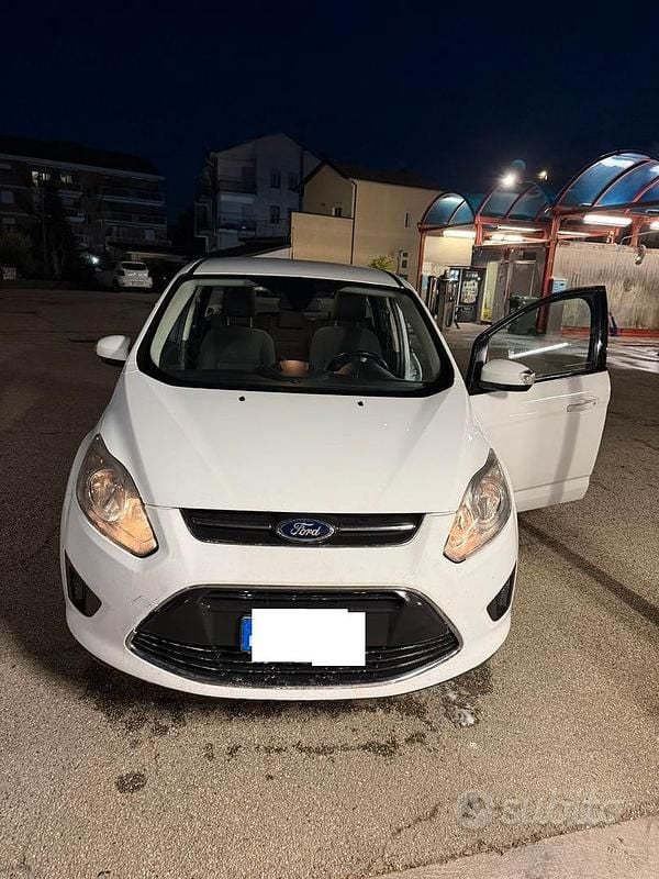 Usata Ford C-MAX 120 CV (88 kW) 2014 Bianco Monovolume