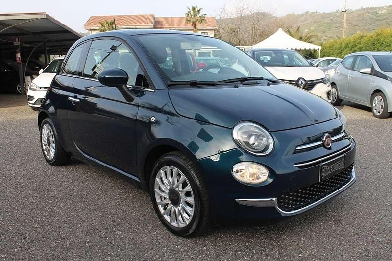 Usata Fiat 500 Lounge 69 CV (50 kW) 2016 Blu/azzurro Utilitaria
