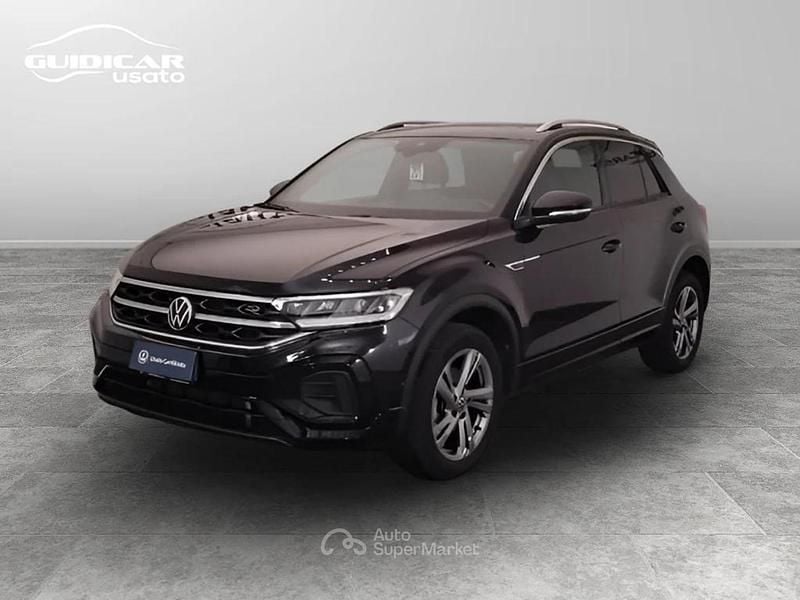 Usata VW T-Roc R-line 150 CV (110 kW) 2024 Nero SUV