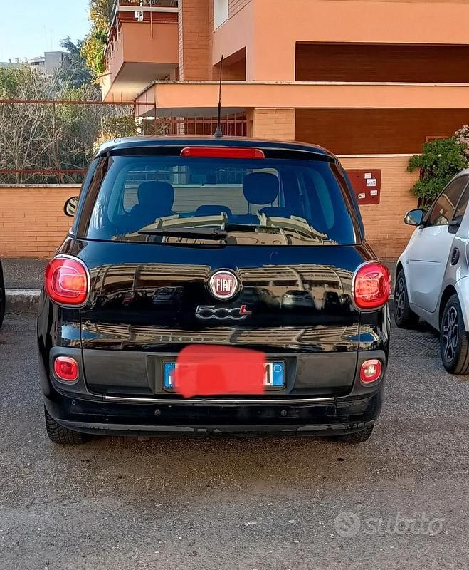 Usata Fiat 500L Living 85 CV (62 kW) 2014 Nero Monovolume
