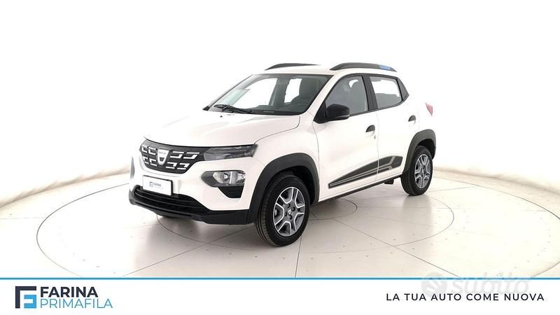 Bianco Usata 2022 Dacia Spring Comfort Due volumi | 9700 € (Buon prezzo) - Immagine 1/4