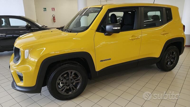 Giallo Usata 2024 Jeep Renegade Longitude SUV | 26.900 € (Molto cara) - Immagine 1/4