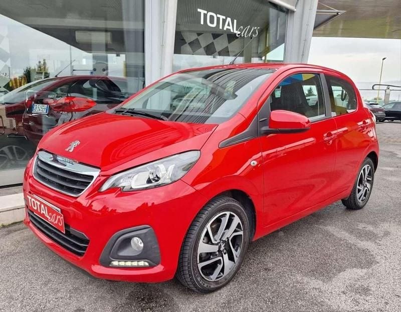 Rosso pastello Usata 2020 Peugeot 108 Berlina | 8500 € (Buon prezzo) - Immagine 1/4