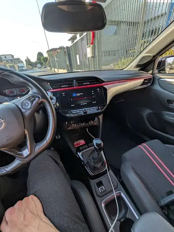 Usata Opel Corsa GS Line 101 CV (74 kW) 2020 Rosso Utilitaria