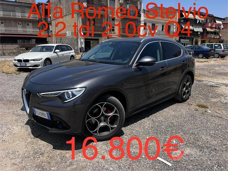 Usata Alfa Romeo Stelvio 210 CV (154 kW) 2018 Grigio SUV