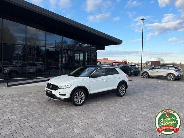 Usata VW T-Roc Style 116 CV (85 kW) 2019 Bianco SUV