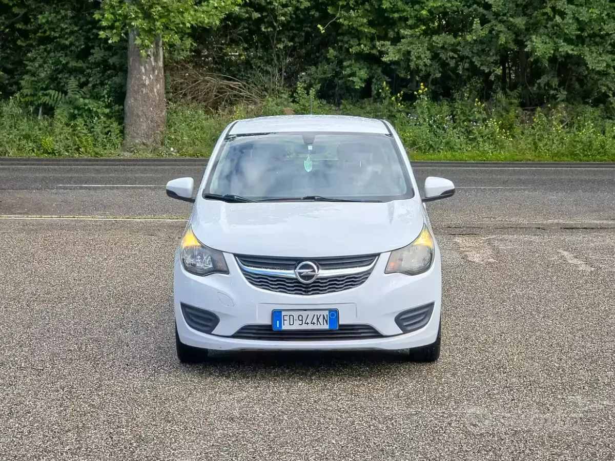 Usata Opel Karl 73 CV (53 kW) 2016 Bianco Utilitaria