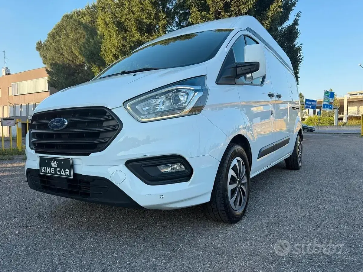 Usata Ford Transit Custom Titanium 170 CV (125 kW) 2020 Bianco Furgone