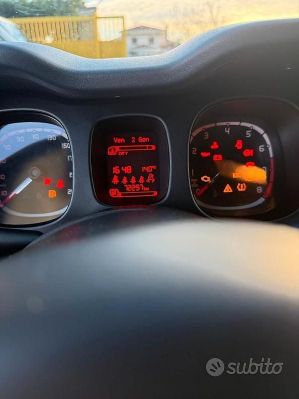 Usata Fiat Panda 2018 Blu Utilitaria