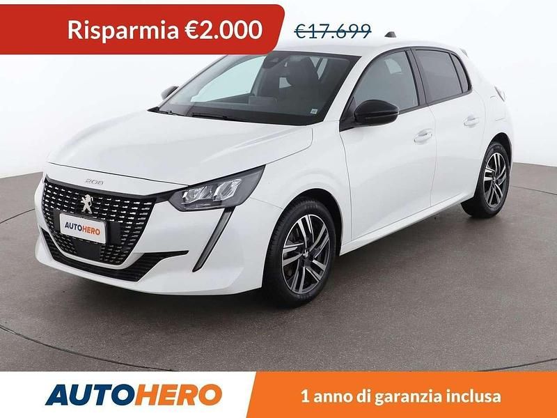 Bianco Usata 2022 Peugeot 208 Allure Due volumi | 15.699 € (Buon prezzo) - Immagine 1/4