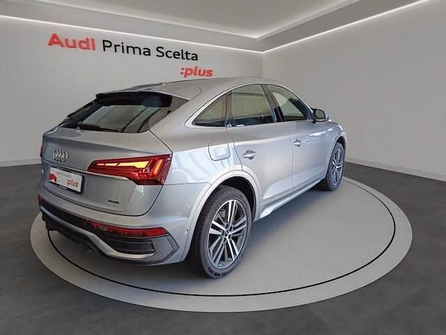 Usata Audi Q5 Sportback S-line plus 204 CV (150 kW) 2022 Argento fioretto met SUV