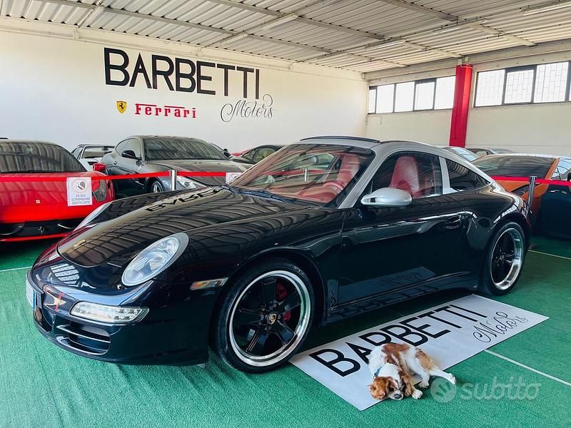 Usata Porsche 911 Targa 4S Sport 355 CV (261 kW) 2008 Nero Cabrio