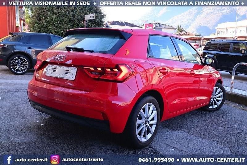 Usata Audi A1 Sportback Admired 110 CV (80 kW) 2020 Rosso Utilitaria