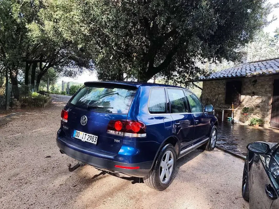 Usata VW Touareg Executive 239 CV (175 kW) 2009 Blu/azzurro SUV