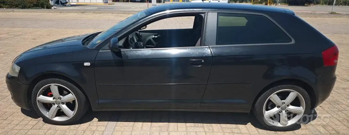 Usata Audi A3 140 CV (102 kW) 2005 Nero Utilitaria