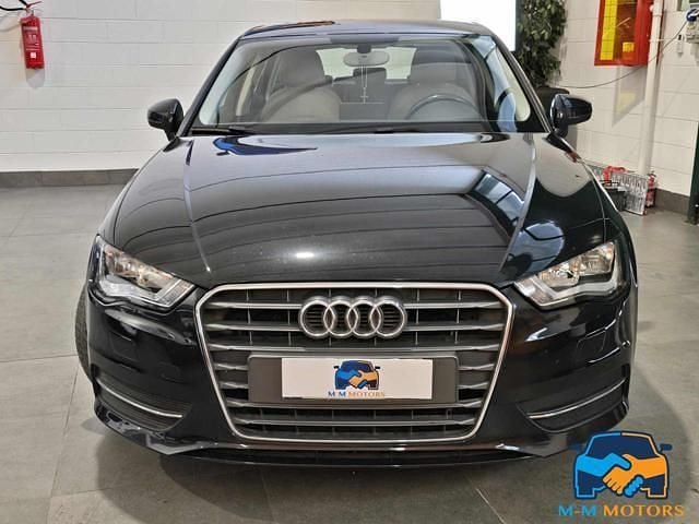 Usata Audi A3 Ambition 110 CV (80 kW) 2015 Nero Berlina