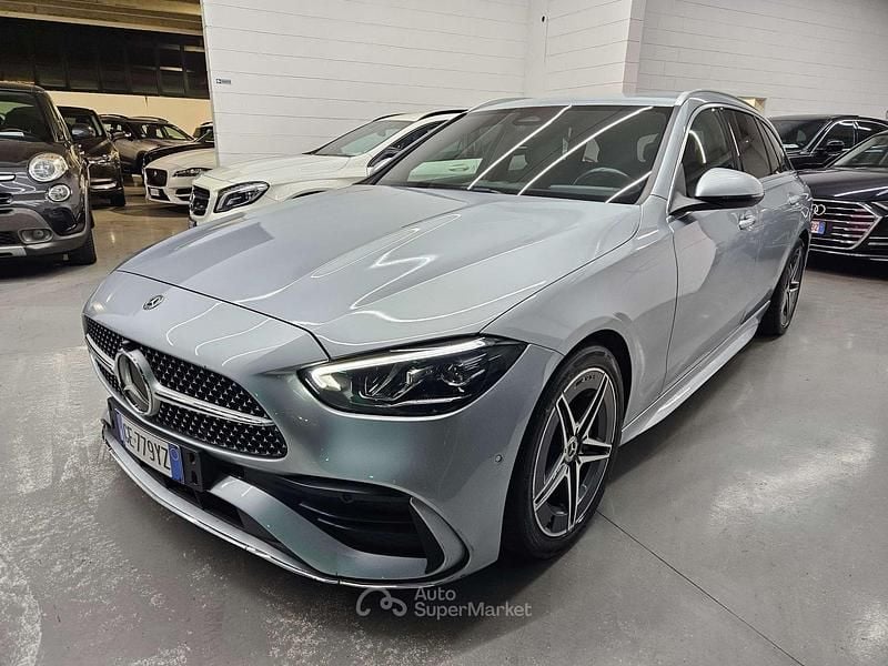 Usata Mercedes C220 Premium 200 CV (147 kW) 2021 Argento Station wagon