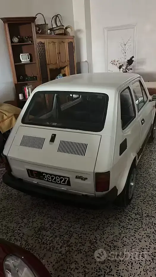 Usata Fiat 126 1970 Bianco Utilitaria