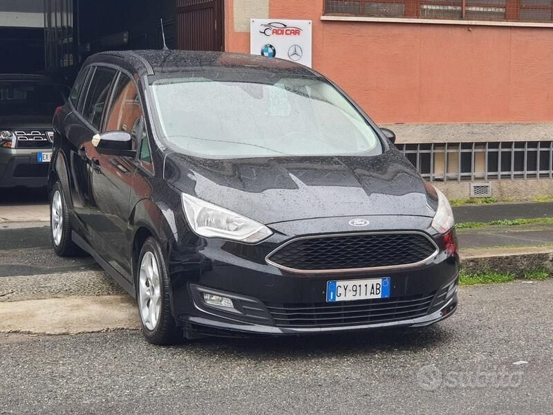 Nero Usata 2015 Ford C-MAX S Monovolume | 7990 € (Buon prezzo) - Immagine 1/4