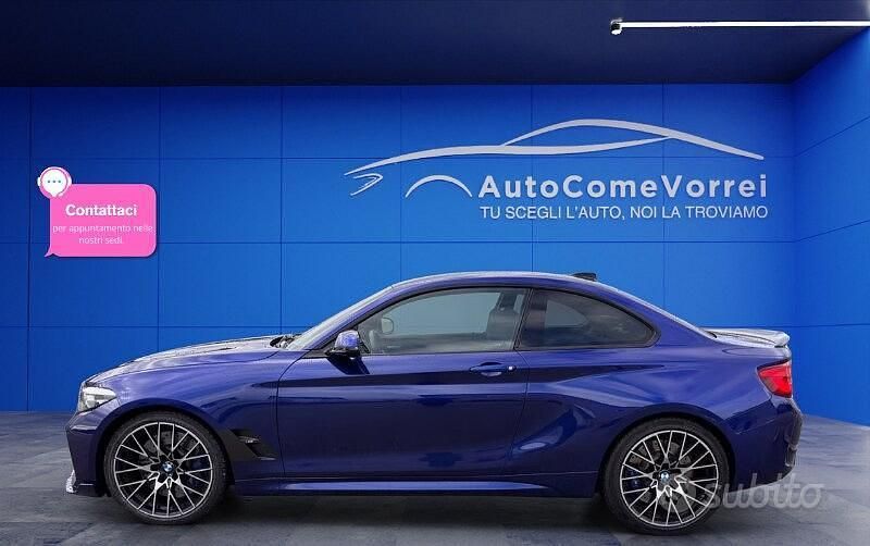 Usata BMW M2 M Sport 370 CV (272 kW) 2018 Blu/azzurro Coupé