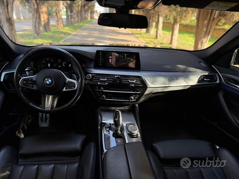 Usata BMW 530 M Sport 249 CV (183 kW) 2020 Nero Station wagon