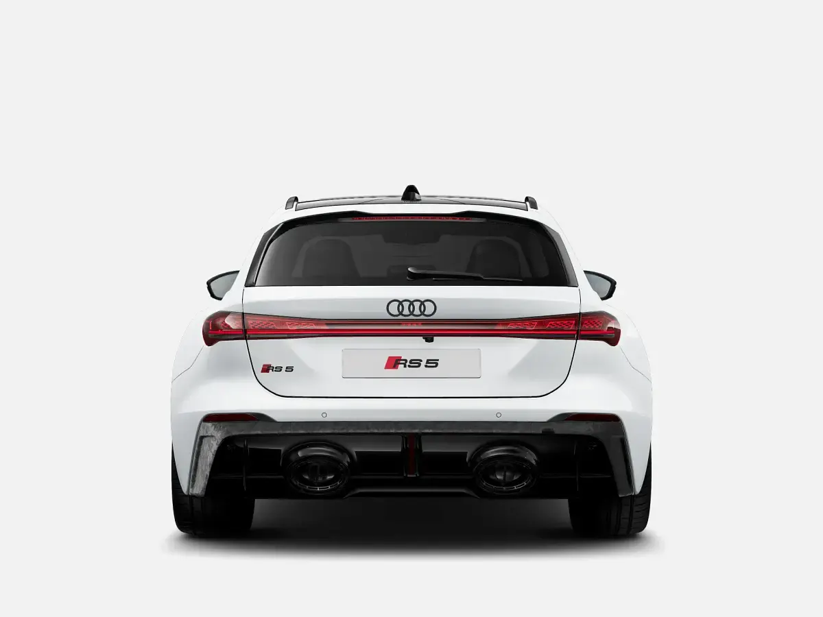 Nuova Audi RS5 Comfort 510 CV (375 kW) 2026 Bianco ghiaccio metallizzato Station wagon