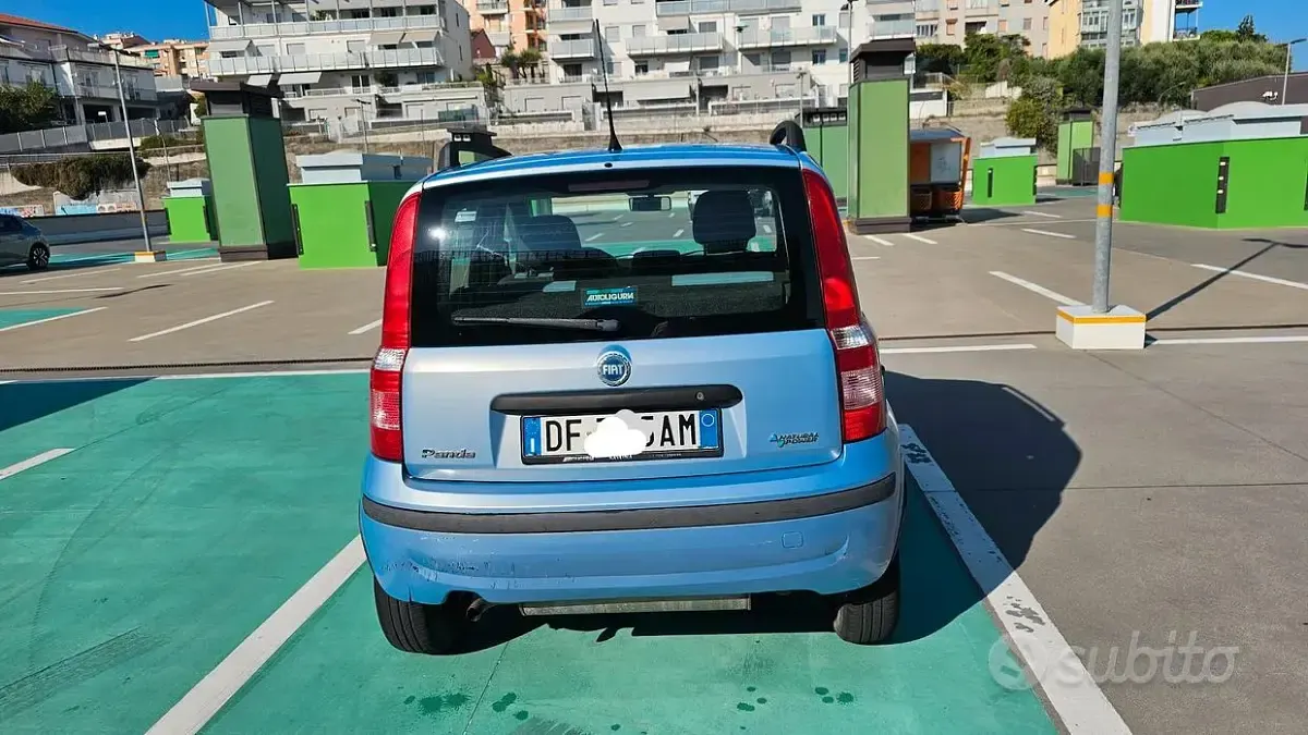 Usata Fiat Panda Dynamic 60 CV (44 kW) 2007 Blu/azzurro Utilitaria