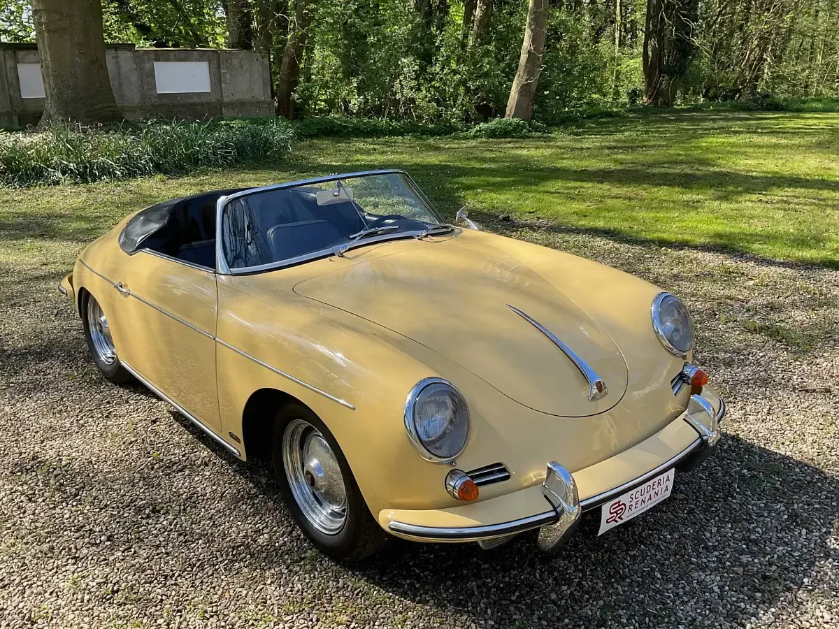 Usata Porsche 356 B 90 CV (66 kW) 1961 Giallo Cabrio