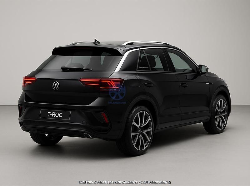 Usata VW T-Roc R-line 150 CV (110 kW) 2025 Nero SUV