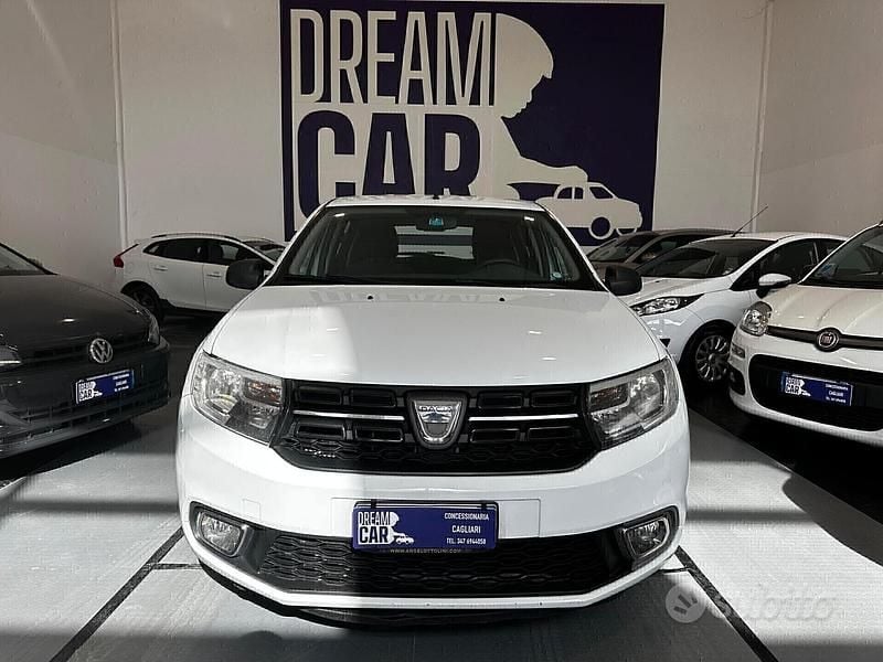 Usata Dacia Sandero Ambiance 75 CV (55 kW) 2017 Bianco Berlina