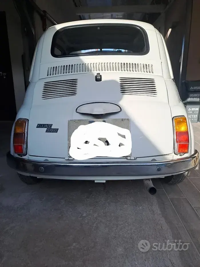 Usata Fiat 500 1960 Bianco Utilitaria