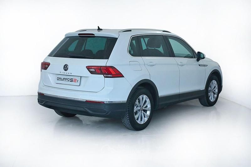 Usata VW Tiguan Life 150 CV (110 kW) 2021 Bianco SUV