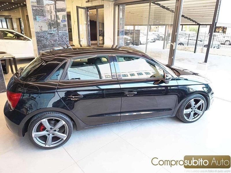 Usata Audi A1 S-Line 105 CV (77 kW) 2014 Nero Utilitaria