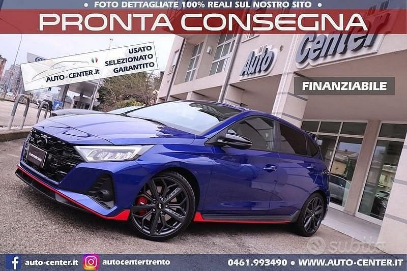 Usata Hyundai i20 N Performance 204 CV (150 kW) 2023 Blu/azzurro Utilitaria